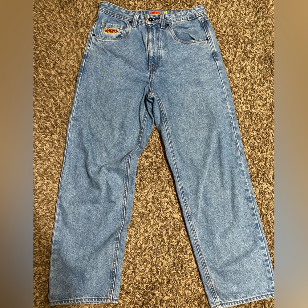 Empyre loose fit medium wash skate jeans